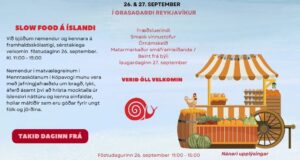 BragðaGarður – Slow Food hátíð í Grasagarðinum 26.–27. september